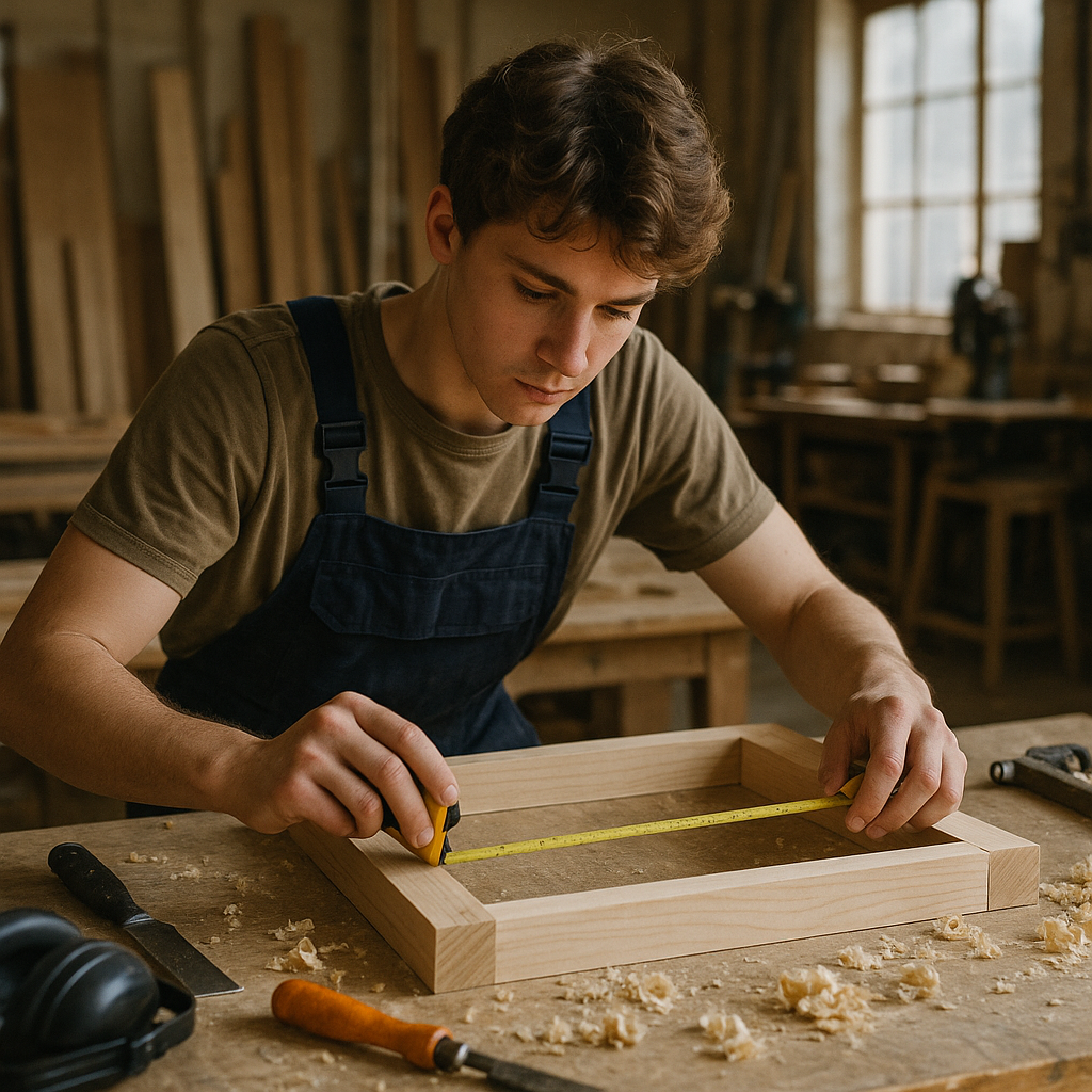 Apprenti menuiserie : parcours, salaire et réalité du métier