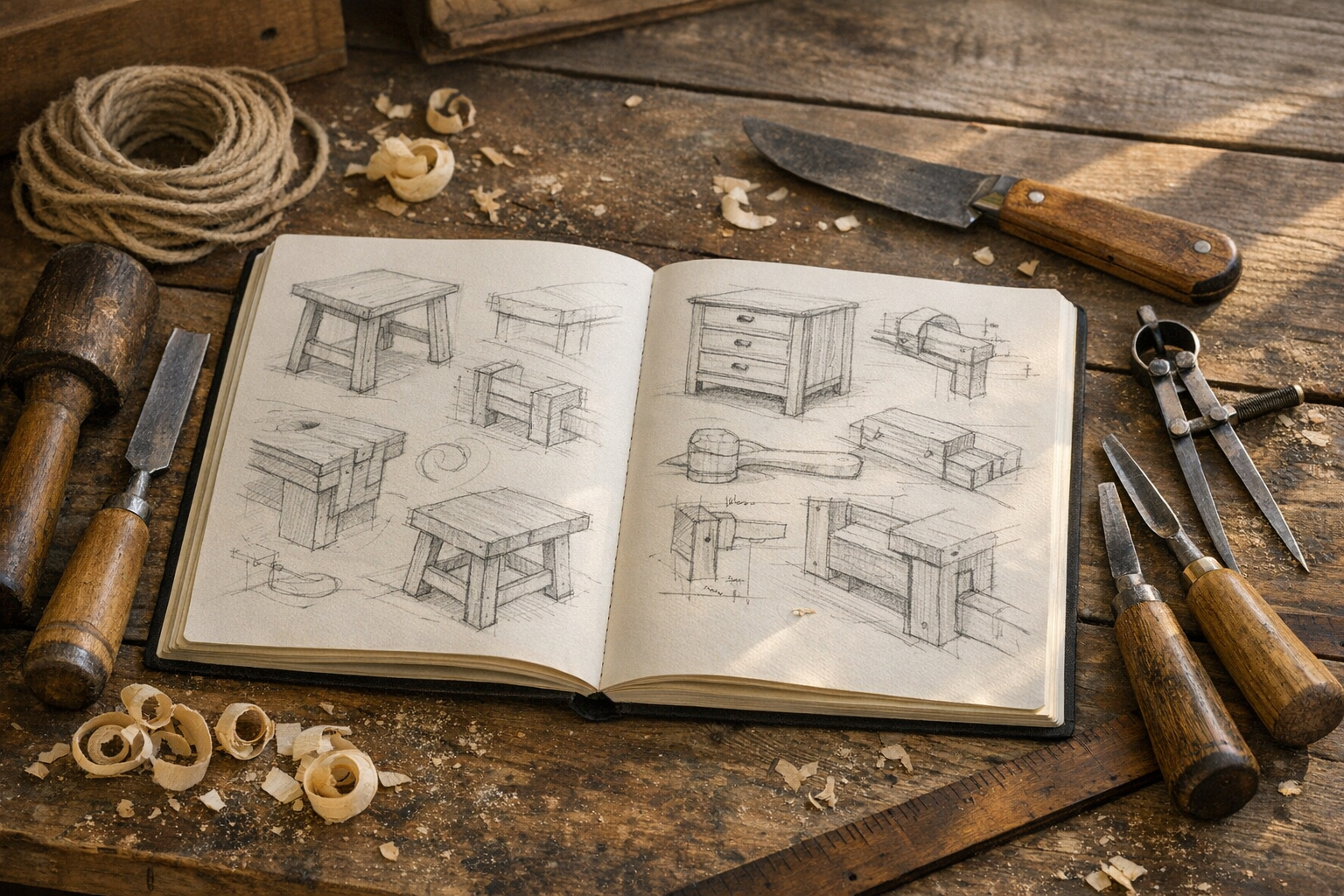 Carnet compagnonnique : transmettre le geste artisanal