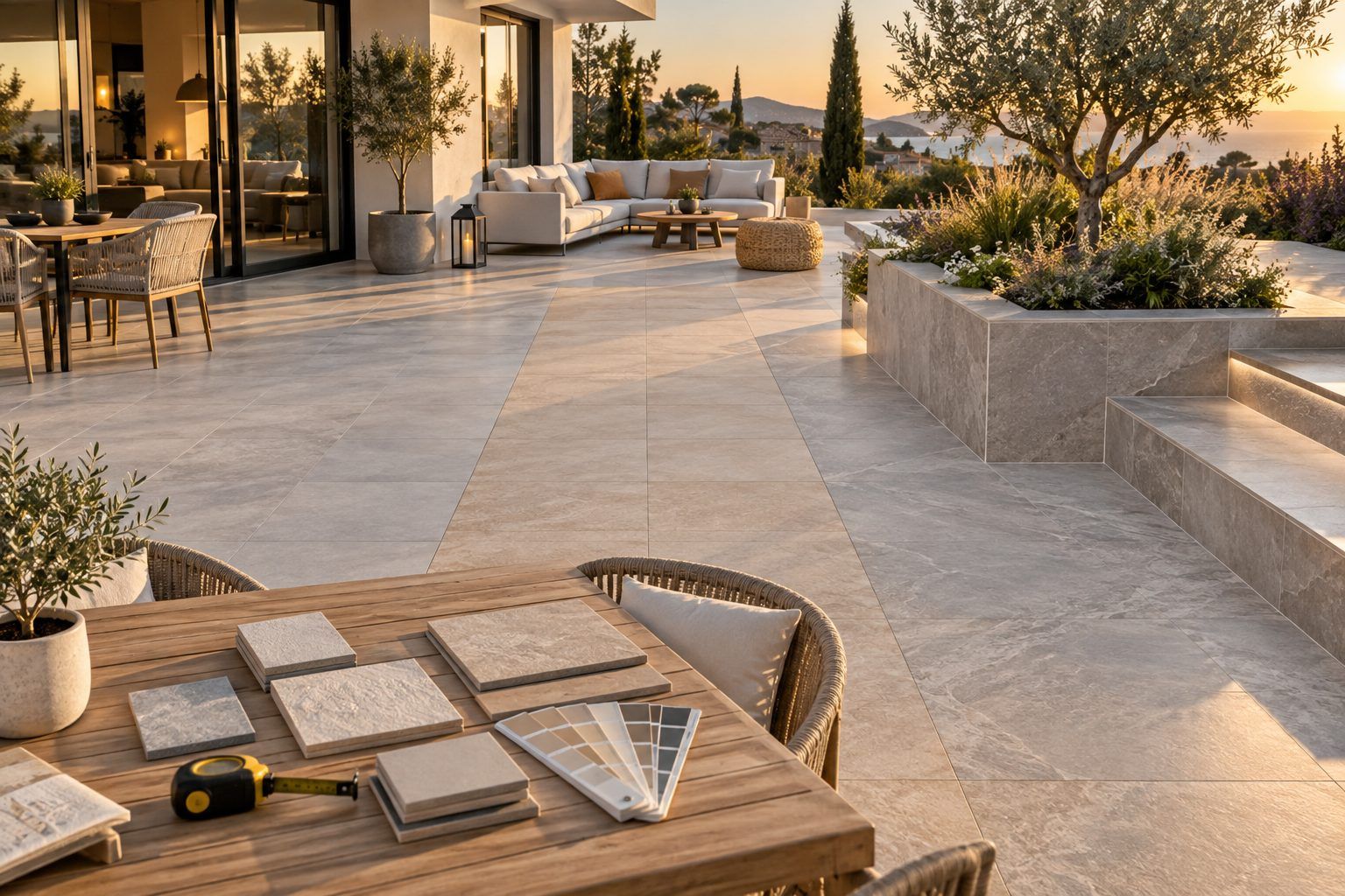 Choix d’un carrelage pour terrasse extérieure