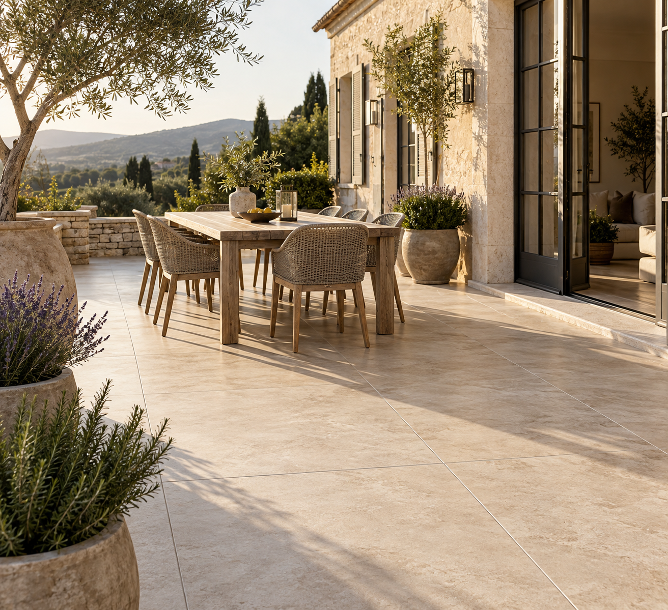 Les carrelages pour terrasse extérieure : choix, pose et prix