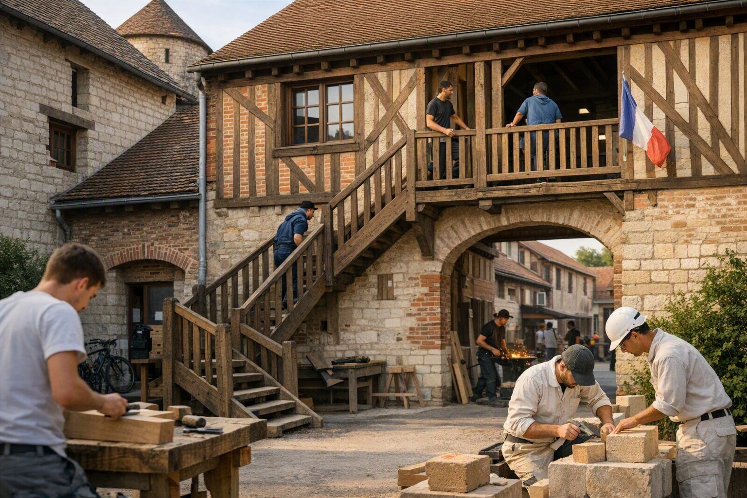 Où se former ? Les maisons et CFA des Compagnons du Devoir en France