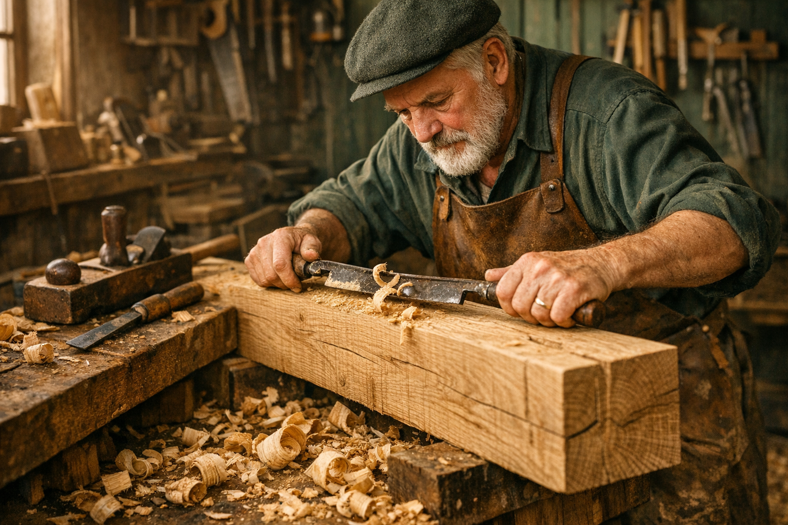 Le métier de charpentier traditionnel : formation, savoir-faire et débouchés